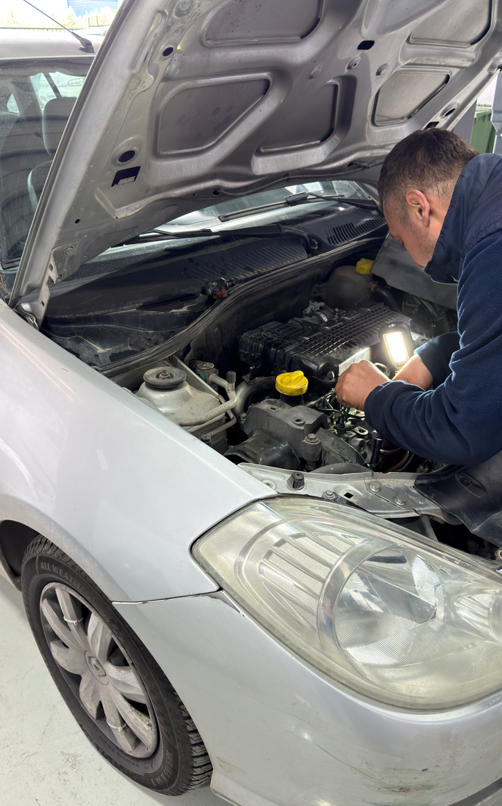 Motor üzerinde diagnostik arıza tespiti